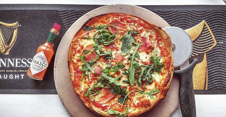 Pizza Food catherine wheel bibury